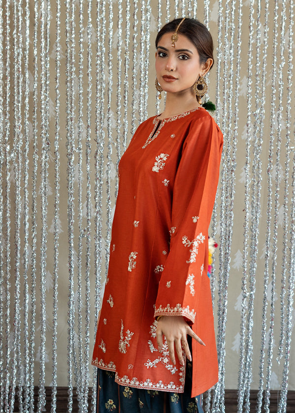UNSTITCH SUIT DHANAK STUFF 2PC COLLECTION