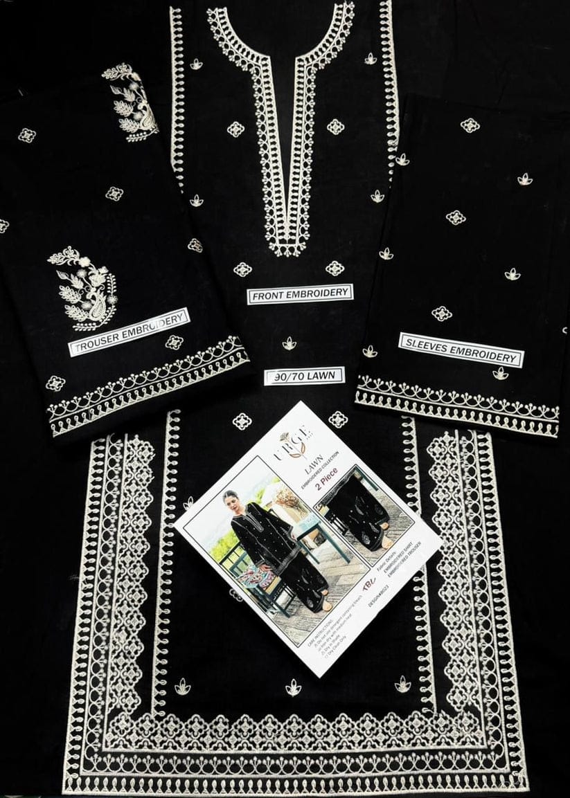 UNSTITCH SUIT DHANAK STUFF 2PC COLLECTION