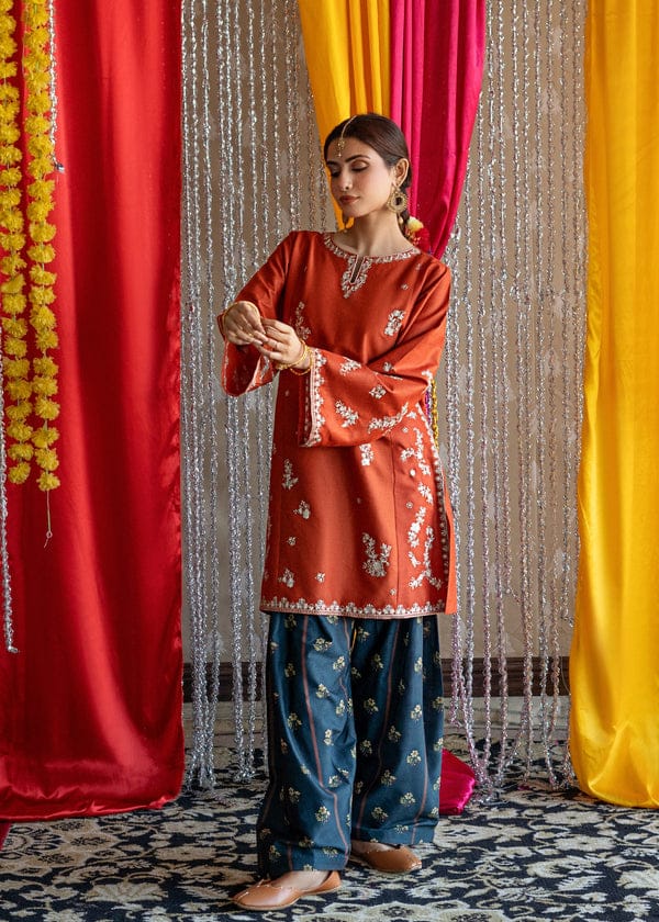 UNSTITCH SUIT DHANAK STUFF 2PC COLLECTION