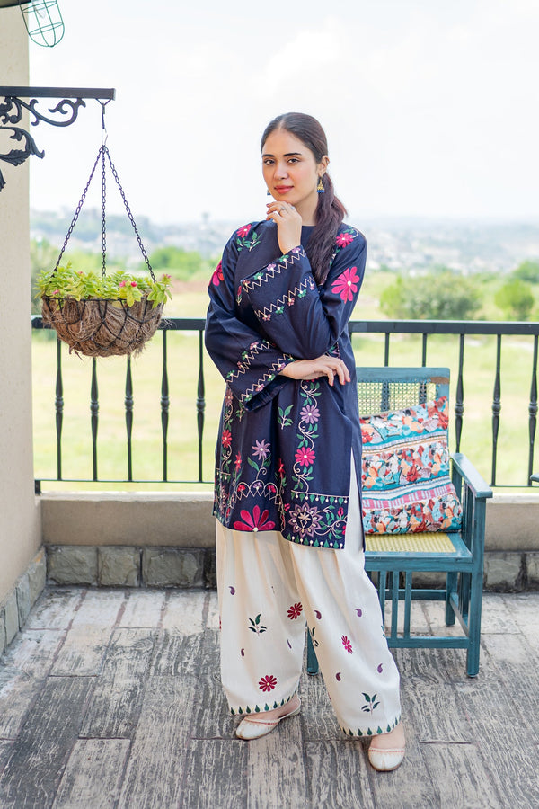 UNSTITCH SUIT DHANAK STUFF 2PC COLLECTION